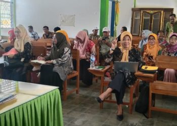 Kepala UPT Sekolah Dasar DIKBUD Kecamatan Tamalatea Gelar K3S Di Ruang Pola kantor Korwil DIKBUD Kecamatan Tamalatea jeneponto