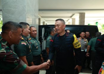 Sinergitas TNI-Polri Kawal Pemilu Damai 2024, Kapolda Jatim Kunjungi Kodam V Brawijaya