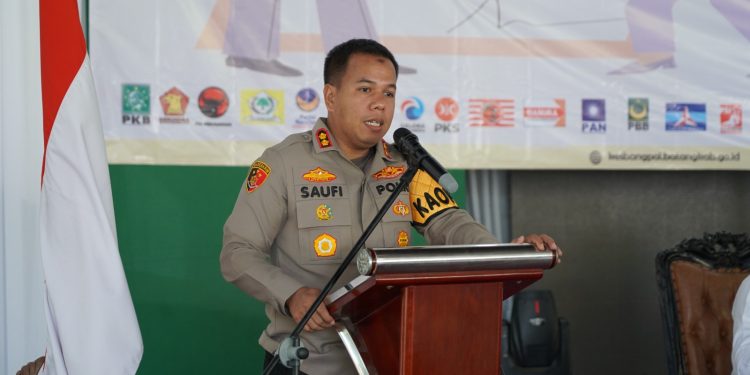 Operasi Mantap Brata: Personel Polres Batang dan TNI Bersinergi Amankan Pemilu