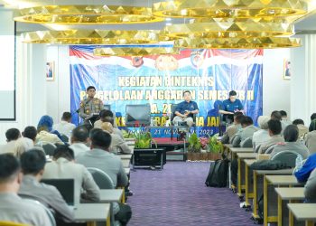 *Binteknis Pengelolaan Anggaran Semester II TA. 2023 Satker dan Polres Jajaran Polda Jabar*