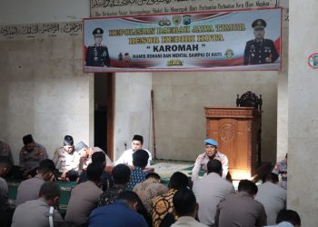 Tingkatkan Iman dan Taqwa Anggota, Polres Kediri Kota Adakan Karomah