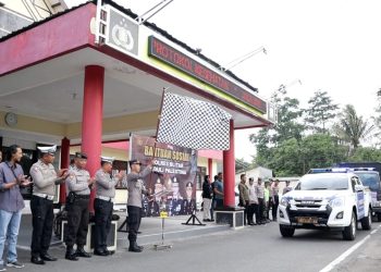 *Polres Blitar Kirimkan Bantuan Kemanusiaan untuk Gaza Palestina*