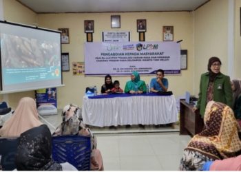Dosen Agribisnis FP.UMI Turun Desa Gelar Penyuluhan Pada Kelompok Wanita Tani Melati.