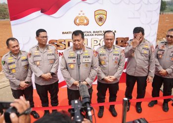 SSDM Polri Gelar Bakti Sosial, Bakti Kesehatan, Tanam Pohon dan Akan Bangun Sekolah SMA Taruna Bhayangkara di Gunung Sindur, Bogor