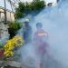 Cegah DBD, Siedokkes Polresta Malang Kota Lakukan Fogging