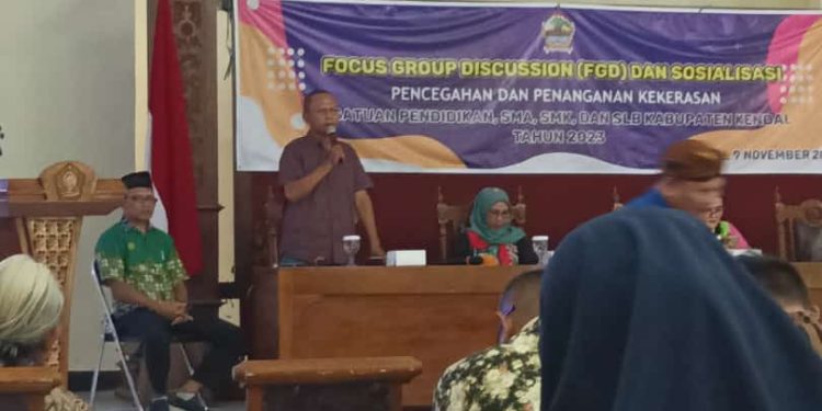 Polres Kendal Gelar FGD dan Sosialisasi Pencegahan serta Penanganan Kekerasan di Kalangan Pelajar
