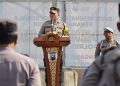 Polres Nganjuk Gelar Upacara Pembukaan Latihan Kerja 48 Siswa Diktuk Bintara Polri, Kapolres Ingatkan untuk Jaga Netralitas