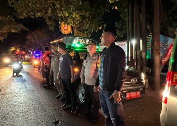 Patroli Gabungan Skala Besar Polres Kediri Kota, Antisipasi Konflik Sosial dan Tindak Pidana