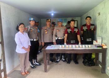 Sidak ke Mapolsek Bendungan, Sipropam Polres Trenggalek Gelar Tes Urine