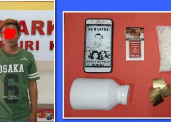 Polisi Berhasil Ringkus Dua Pengedar Pil Koplo di Kota Kediri