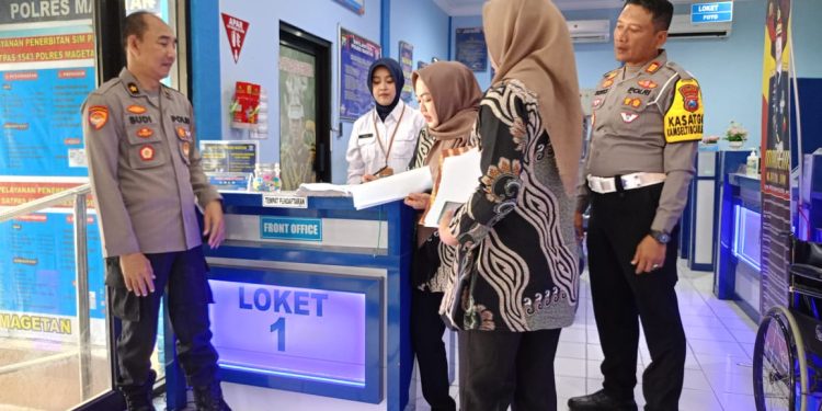 Pastikan Kepuasan Pelayanan Publik, Kementerian PANRB dan Mabes Polri Kunjungi Polres Magetan