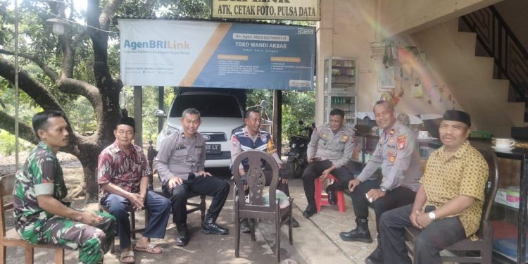 Kapolsek Parangloe, Iptu Muh. Ashar, Ajak Warga dan Tomas Bersinergi Hadapi Pemilu 2024