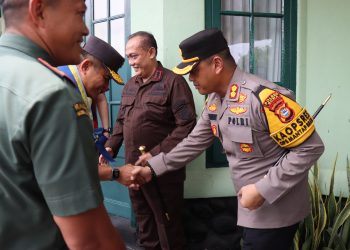 Kapolres Gowa Hadiri Kunjungan Kerja Danrem 141/Toddopuli