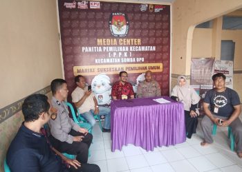 Wujudkan pemilu 2024 yang berkualitas, Polsek Somba Opu lakukan koordinasi dengan PPK Kec. Somba Opu.
