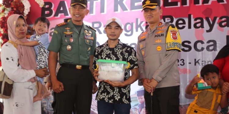PUSDOKES POLRI GELAR BAKTI KESEHATAN PASCA BENCANA DI WILAYAH KAB. CIANJUR