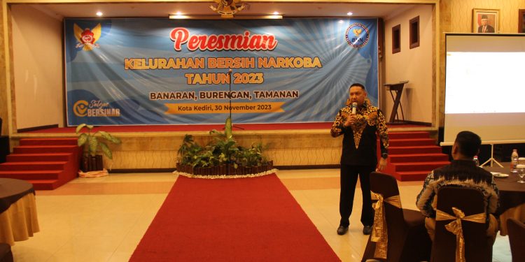 Kapolres Kediri Kota Bersama Forkopimda Resmikan Kelurahan Bersih Narkoba