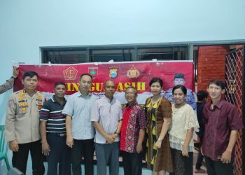 Pererat Silaturrahmi, Polda Sulsel Gelar Minggu Kasih bersama Jemaat Gereja katolik Paroki Maria Rosa Mystica Sudiang
