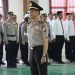 Kapolres Gowa Pimpin Upacara Korps Raport Kenaikan Pangkat Pengabdian