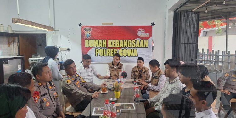Tingkatkan Sinergi Penegakan Hukum, Kapolres Gowa Gelar Audiensi Bersama YLBH Dan Aktivis