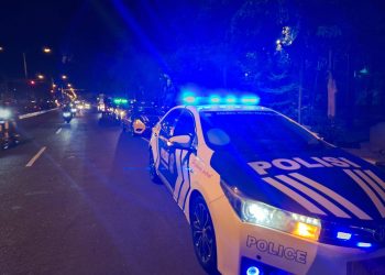 Polres Kediri Kota Gelar Patroli Gabungan Skala Besar Bersama TNI dan Satpol PP