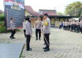 Kapolres Blitar Kota Pimpin Korps Raport Kenaikan Pangkat Pengabdian