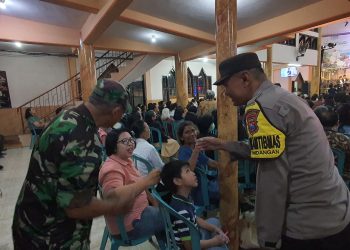 Amankan Ibadah Perayaan Natal, Polres Kediri Kota Terjunkan Personel Pengamanan