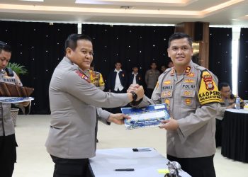 Kapolres Gowa Hadiri Acara Penyerahan DIPA TA 2024 dan Penandatanganan Pakta Integritas Tahun 2024