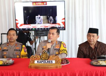 Polres Nganjuk Gelar Bakti Sosial dan Pengobatan Gratis untuk Warga Tanjungrejo