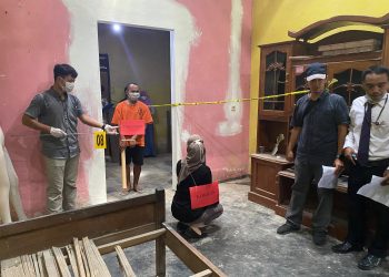 Polres Blitar Kota Gelar Rekonstruksi Pembunuhan di Bacem Ponggok , 21 Adegan di Peragakan