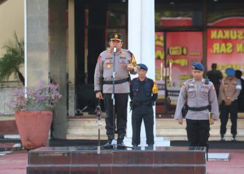 Siaga Bencana, Kapolda Sulsel Pimpin Apel Gelar Pasukan dan Pengecekan  Peralatan SAR