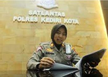 Satlantas Polres Kediri Kota Petakan Titik Rawan Kemacetan Jelang Nataru, Wilayah Ini yang Paling Rawan Macet