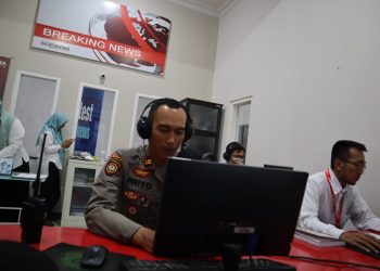 Lewat Radio, Polres Kediri Kota Sampaikan Pesan Kamtibmas