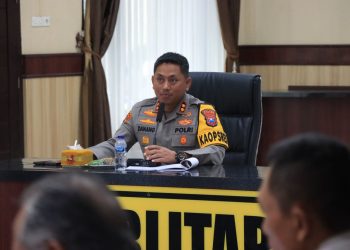 Rakor Lintas Sektoral Operasi Lilin Semeru Digelar, Polres Blitar Kota Bahas Pengamanan Jelang Nataru