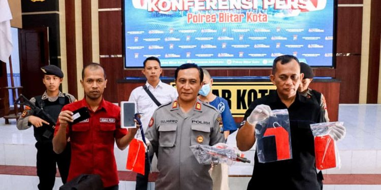 Polsek Ponggok Berhasil Ungkap Kasus Pencurian Konter HP
