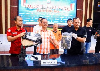 Sat Narkoba Polres Blitar Kota Ungkap Kasus Narkotika Jenis Ganja