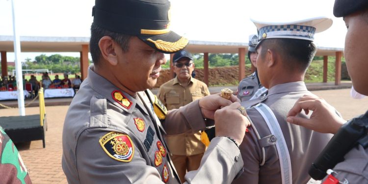 Jelang Natal 2023 dan Tahun Baru 2024, Polres Gowa Gelar Apel Pasukan Operasi “Lilin-2023”