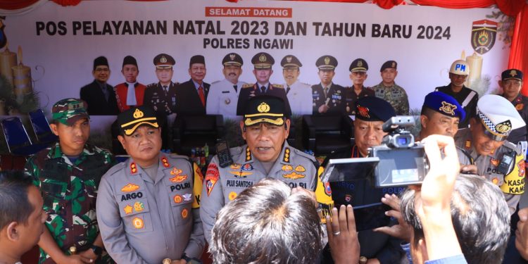 Polda Jatim Pastikan Jalur Ngawi Aman Saat Libur Nataru