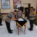 Kapolres Blitar Kota Pimpin Sertijab Wakapolres dan Kapolsek Kepanjenkidul