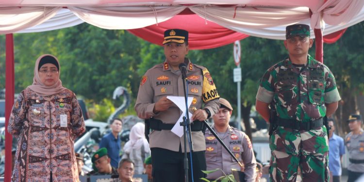 Polres Batang dan Kodim 0736 Bersinergi Jaga Keamanan Natal dan Tahun Baru