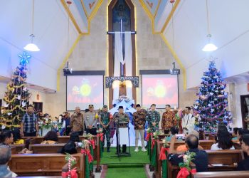 Pastikan Keamanan Perayaan Natal, Forkopimda Kota Blitar Pantau Gereja