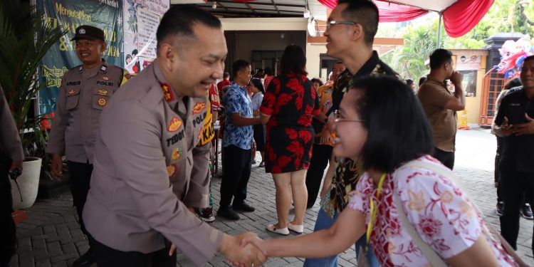 Cek Gereja, Kapolres Kediri Kota Jamin Keamanan Perayaan Natal