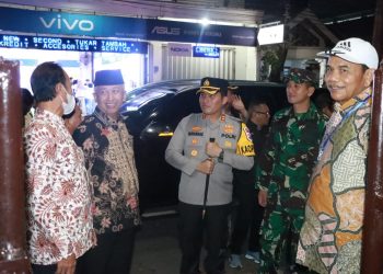 Kapolres Nganjuk Bersama Forkopimda Pantau Langsung Pelaksanaan Ibadah Natal 2023, Pastikan Berjalan Sesuai Harapa