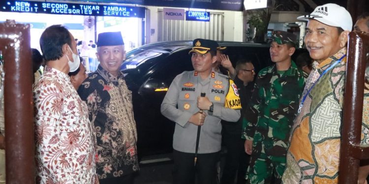 Kapolres Nganjuk Bersama Forkopimda Pantau Langsung Pelaksanaan Ibadah Natal 2023, Pastikan Berjalan Sesuai Harapa