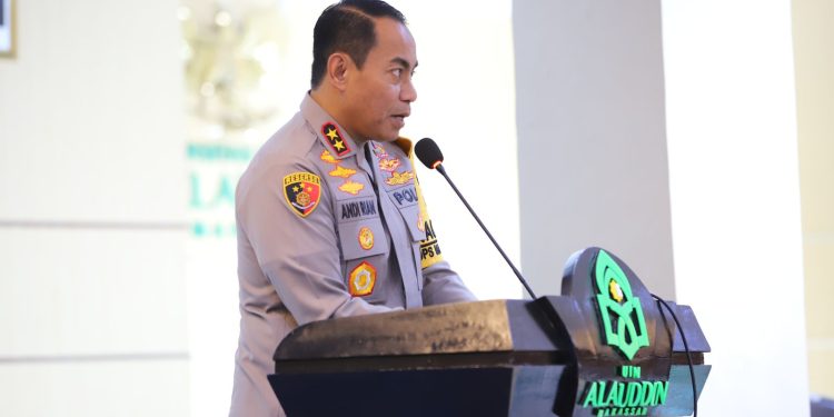 Kapolres Gowa Hadiri Kunjungan Kerja Kapolda Sulsel Dan Pj. Gubernur Sulsel di UIN Alauddin Makassar