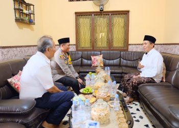 Tingkatkan Silaturahmi Bersama Tokoh Agama, Kapolres Blitar Kota Kunjungi Pondok Pesantren