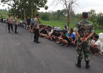 Tanggapi Keluhan Warga Ngawi Terkait Aksi Balap Liar, 12 Pemuda diamankan di Polsek Pitu