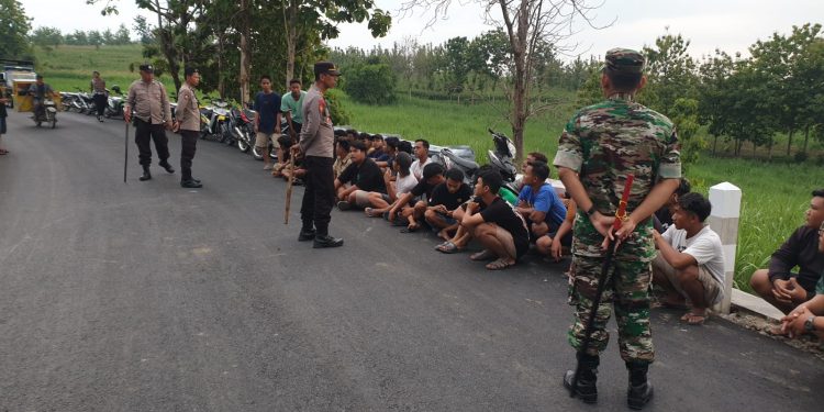 Tanggapi Keluhan Warga Ngawi Terkait Aksi Balap Liar, 12 Pemuda diamankan di Polsek Pitu