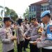 Tegakkan Disiplin, Penampilan dan Kelengkapan Anggota Polres Batang Diperiksa