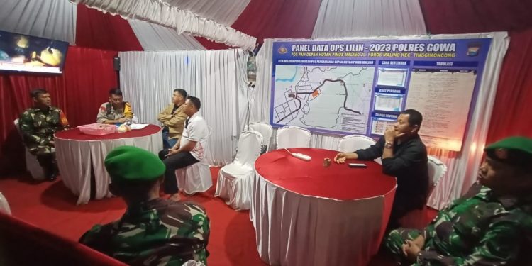 Kapolres Gowa Bersama PJU Cek Kesiapan Pengamanan Jelang Tahun Baru 2024 di Kota Malino