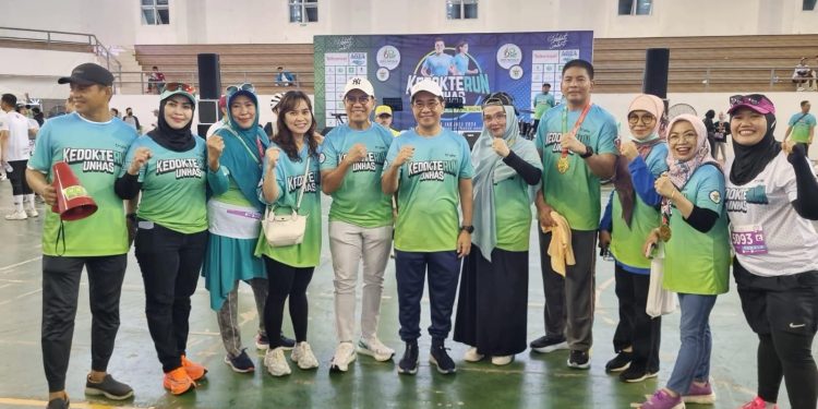 *FUN KedokteRUN Meriahkan Dies Natalis ke-68 FK UNHAS*